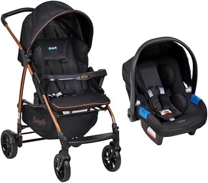 Burigotto Ecco Carrinho de Bebê até 15 kg Preto