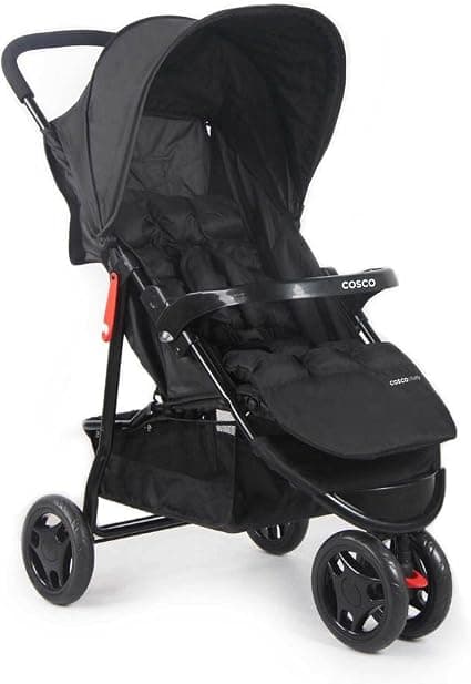 Cosco Kids Carrinho de Bebê Toffy Preto Absoluto