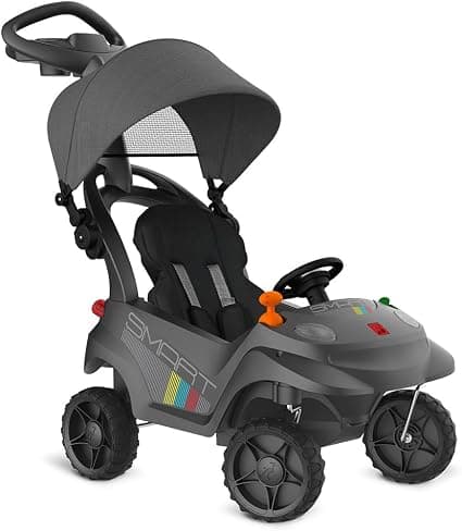 Carrinho Passeio Smart Baby Comfort Grafite Bandeirante