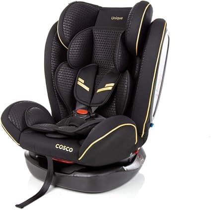 Cosco Kids Cadeirinha Unique 0 a 36kg Preto Ouro