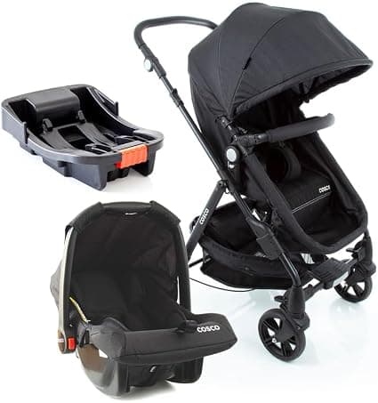 Travel System Cosco Kids Poppy Trio Preto Mescla