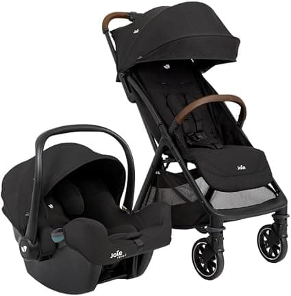 Carrinho Para Bebê Pact Pro Chumbo Shale + Bebê Conforto