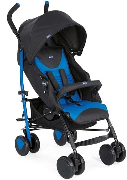 Chicco Echo Carrinho de Passeio com Barra de Proteção Azul