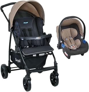 Burigotto Carrinho de Bebê com Bebê Conforto Ecco