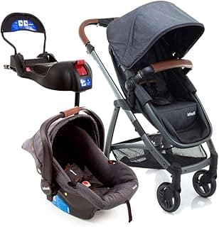 Travel System Infanti, Epic Lite Trio, 0 a 15kg, Grey
