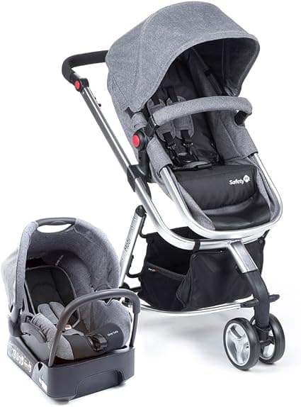 Travel System Mobi Safety 1st Grey Denin Silver