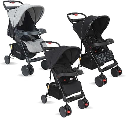 Maxi Baby Carrinho de Bebê Passeio Allday Preto