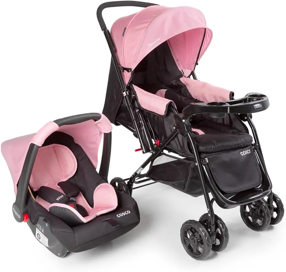 Travel System Cosco Kids, Lummy Duo, Cinza Gelo
