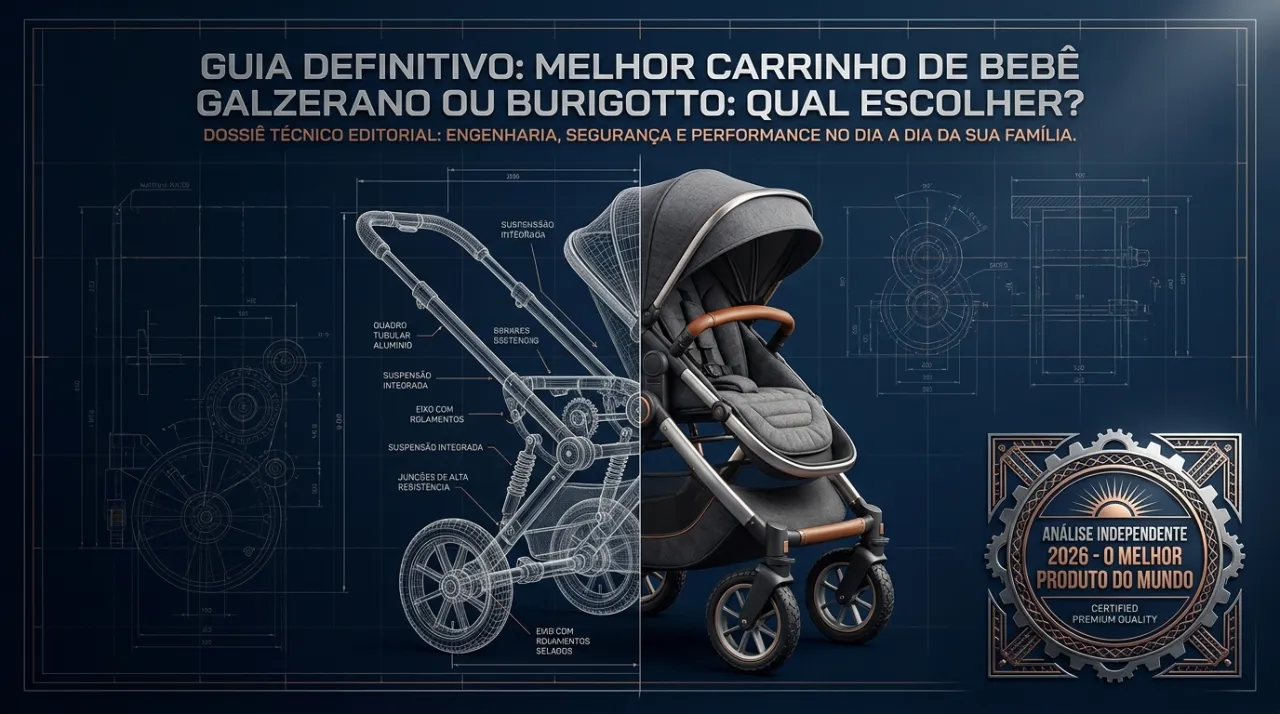 Melhor Carrinho de Bebê Galzerano ou Burigotto: Qual o Melhor? - Slide 1