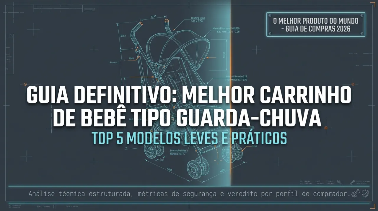 Melhor Carrinho de Bebê Tipo Guarda-Chuva: Top 5 Leves e Práticos - Slide 1