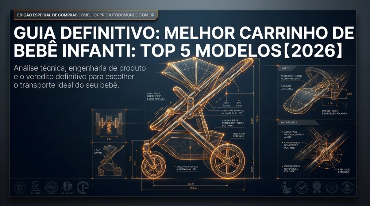 Melhor Carrinho de Bebê Infanti: Top 5 Modelos【2026】 - Slide 1