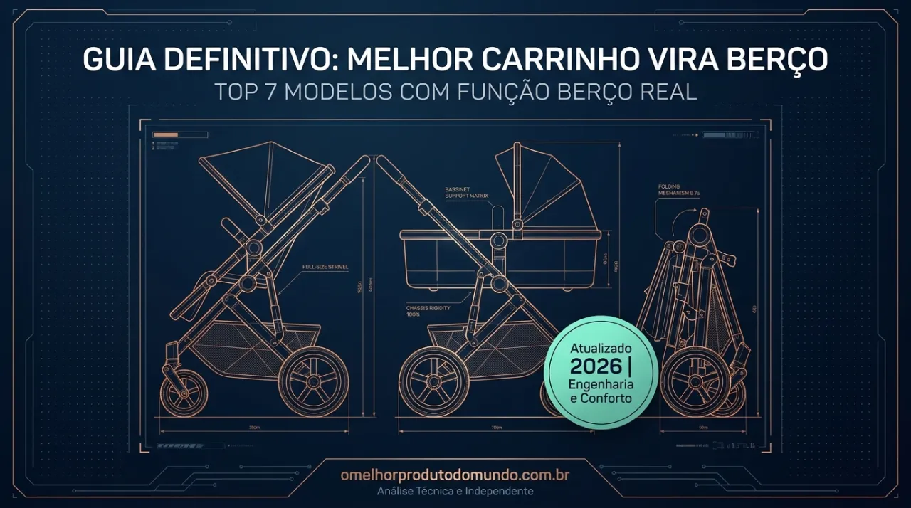 Melhor Carrinho Vira Berço: Top 7 Modelos com Função Berço Real - Slide 1